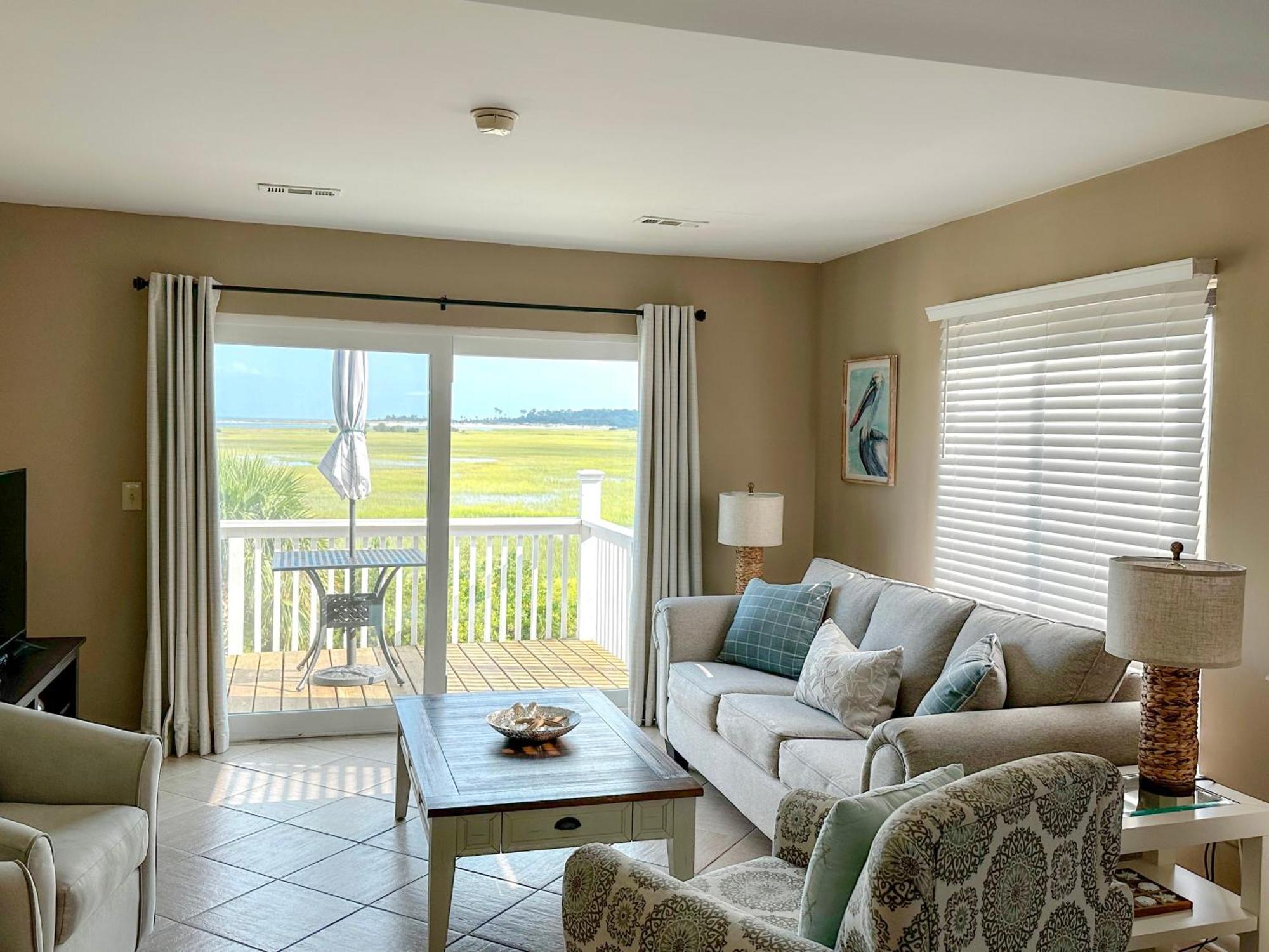 Panoramic Marsh And Ocean Views. Steps To Beach And Pool. Vila Harbor Island Exterior foto